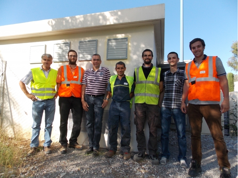 Premiers tests d&rsquo;îlotage réussis à Nice Grid